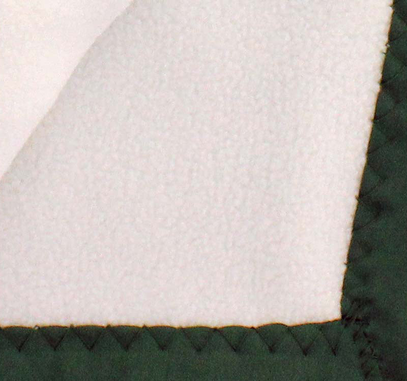 Michigan State Spartans Silky and Super Soft Plush Baby Blanket, 28" x 28"