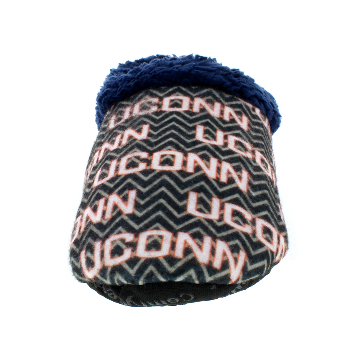 Connecticut Huskies Chevron Slip On Slippers