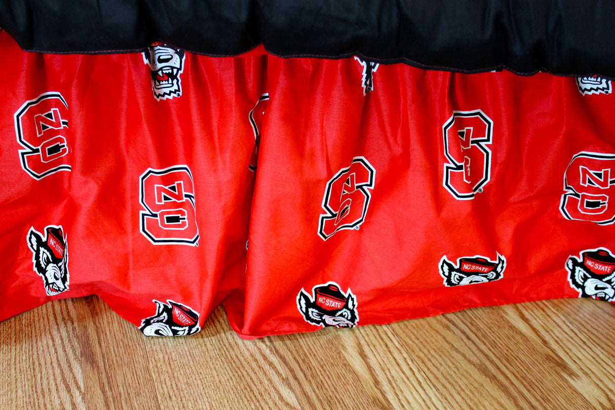 North Carolina State Wolfpack Dust Ruffle