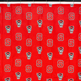 North Carolina State Wolfpack Shower Curtain Cover