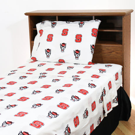 North Carolina State Wolfpack Sheet Set