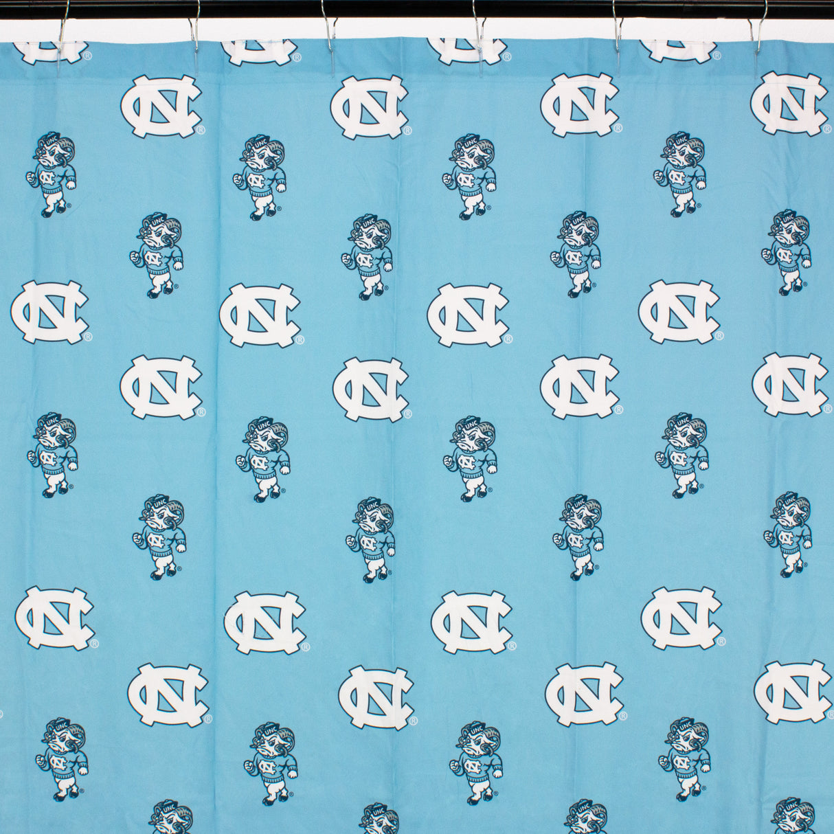 North Carolina Tar Heels Shower Curtain Cover