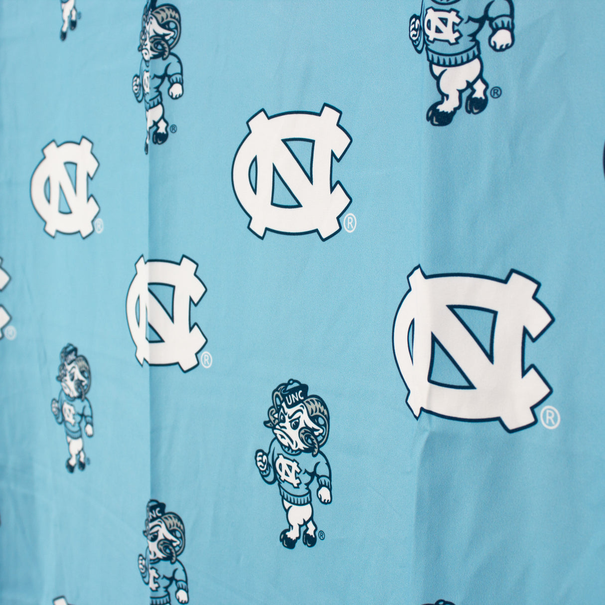 North Carolina Tar Heels Shower Curtain Cover