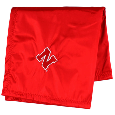 Nebraska Cornhuskers Silky and Super Soft Plush Baby Blanket, 28" x 28"