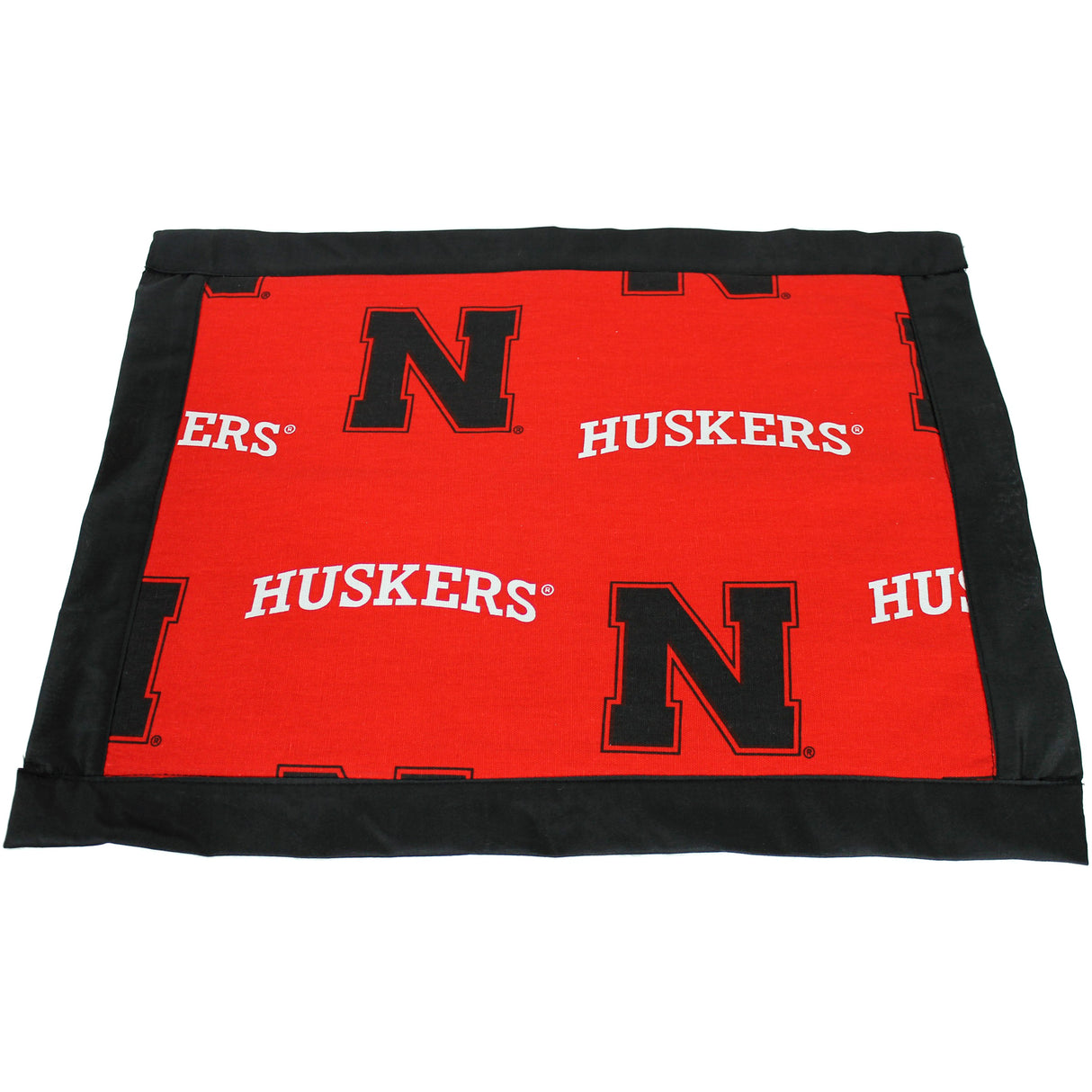 Nebraska Huskers Placemat Set, Set of 4 Cotton and Reusable Placemats