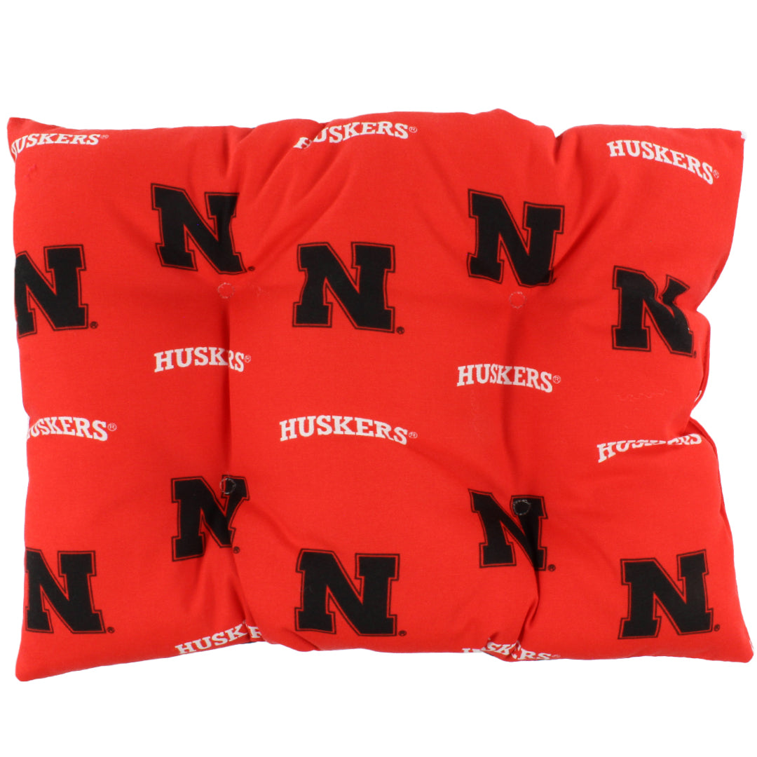 Nebraska Cornhuskers Rocker Pad/Chair Cushion or Small Pet Bed