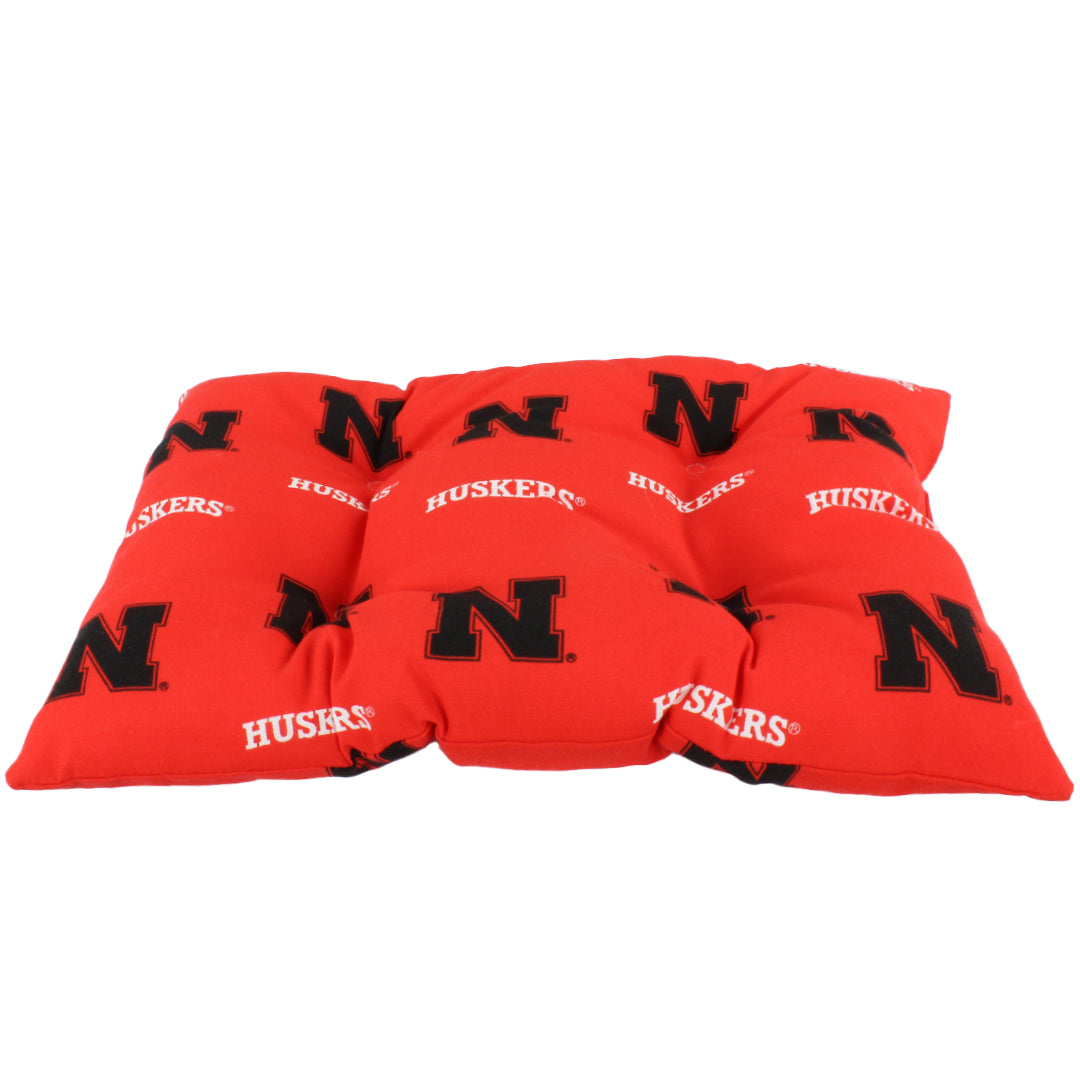 Nebraska Cornhuskers Rocker Pad/Chair Cushion or Small Pet Bed