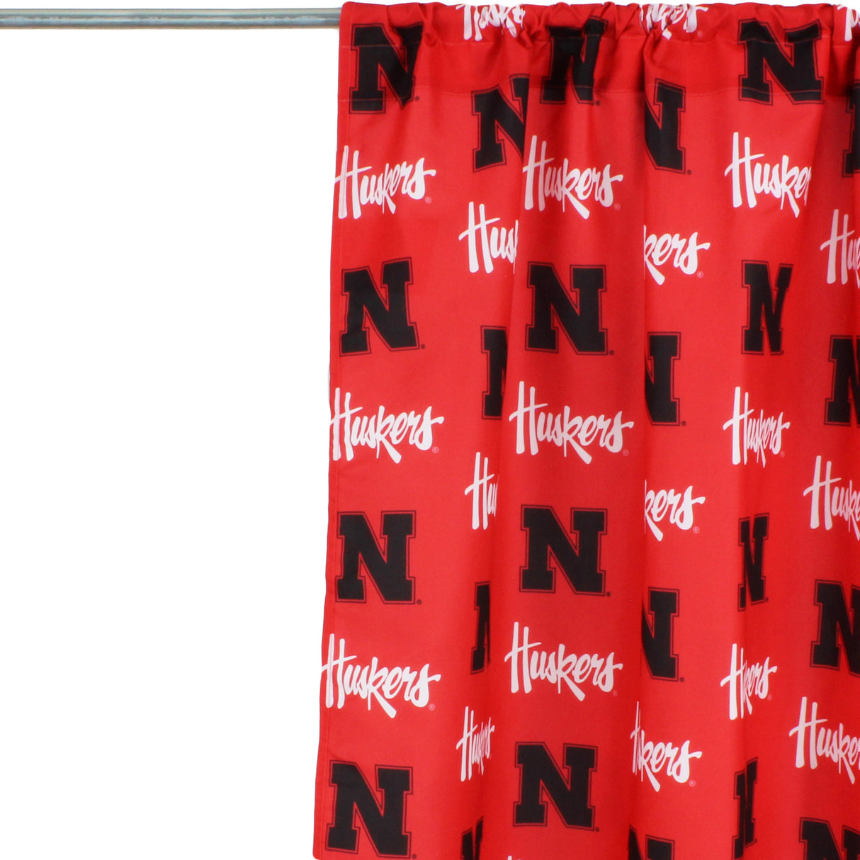 Nebraska Huskers Curtain Panels - 63" or 84"