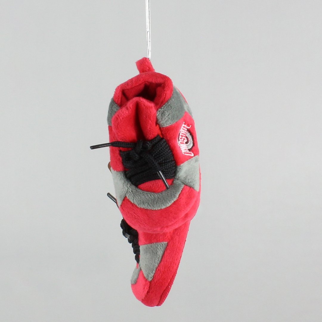 Ohio State Buckeyes Baby Blanket & Slippers Set