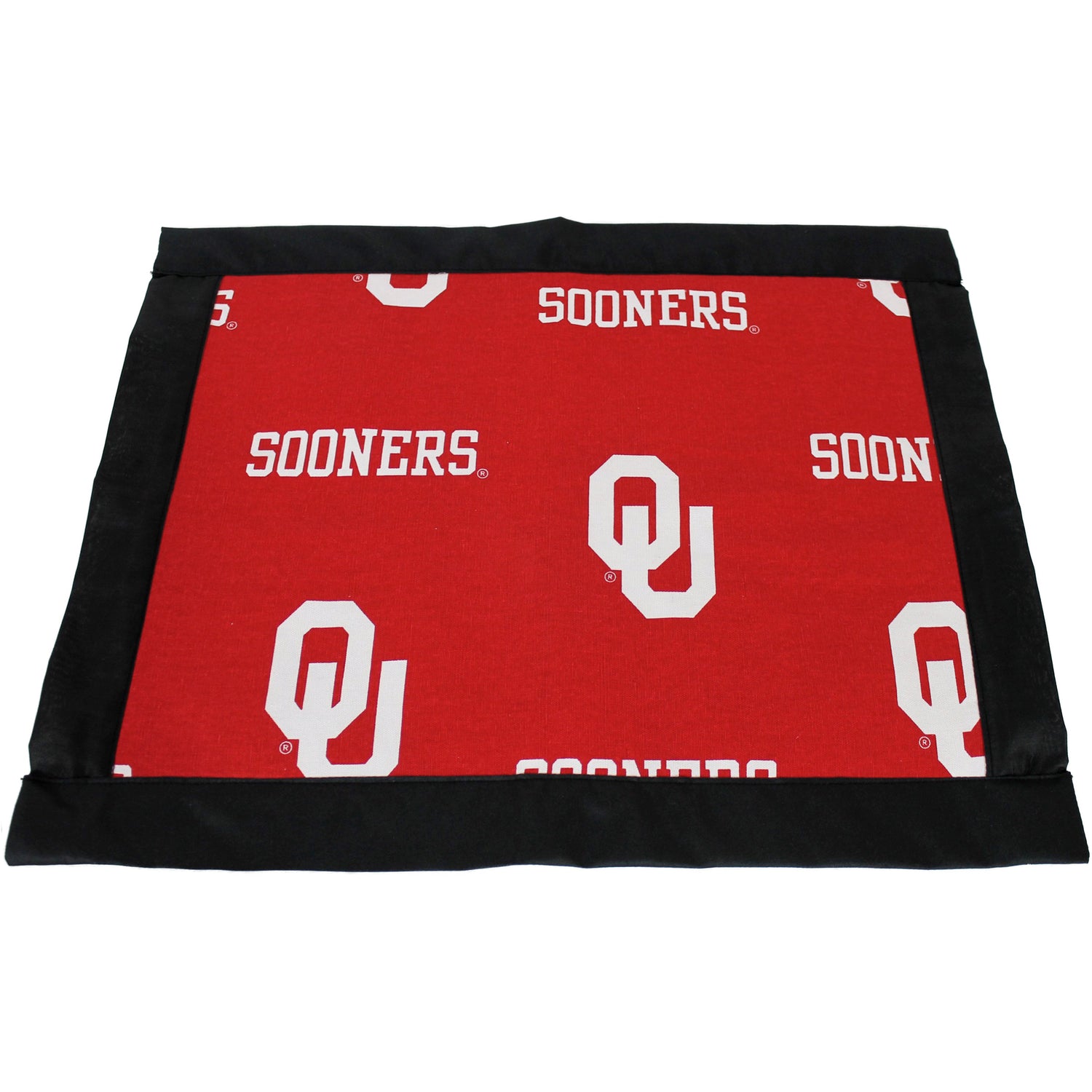 Oklahoma Sooners Placemat Set, Set of 4 Cotton and Reusable Placemats