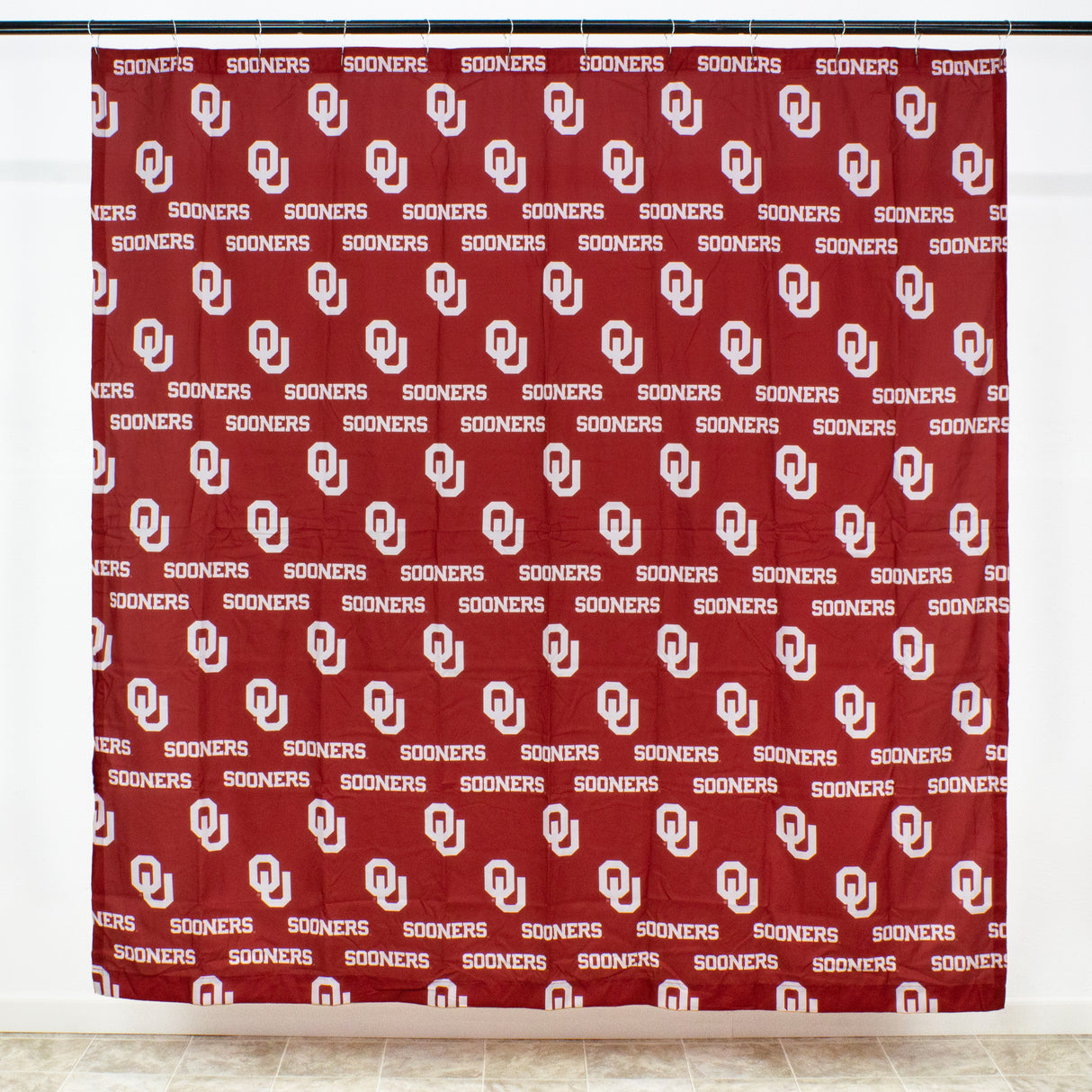 Oklahoma Sooners Shower Curtain Cover