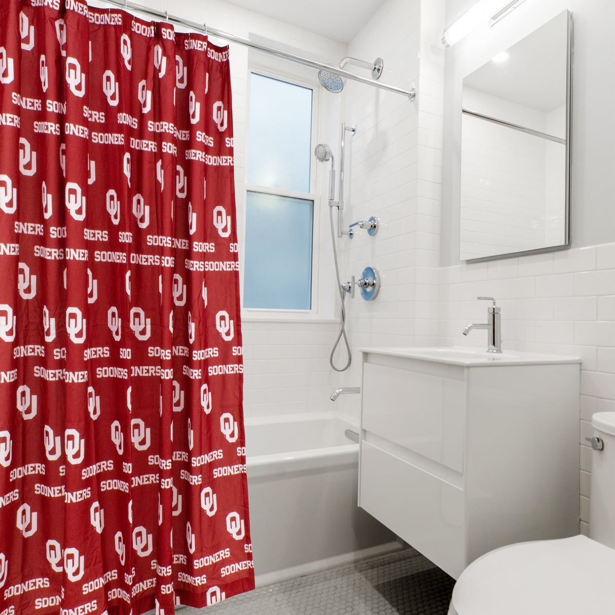 Oklahoma Sooners Shower Curtain Cover