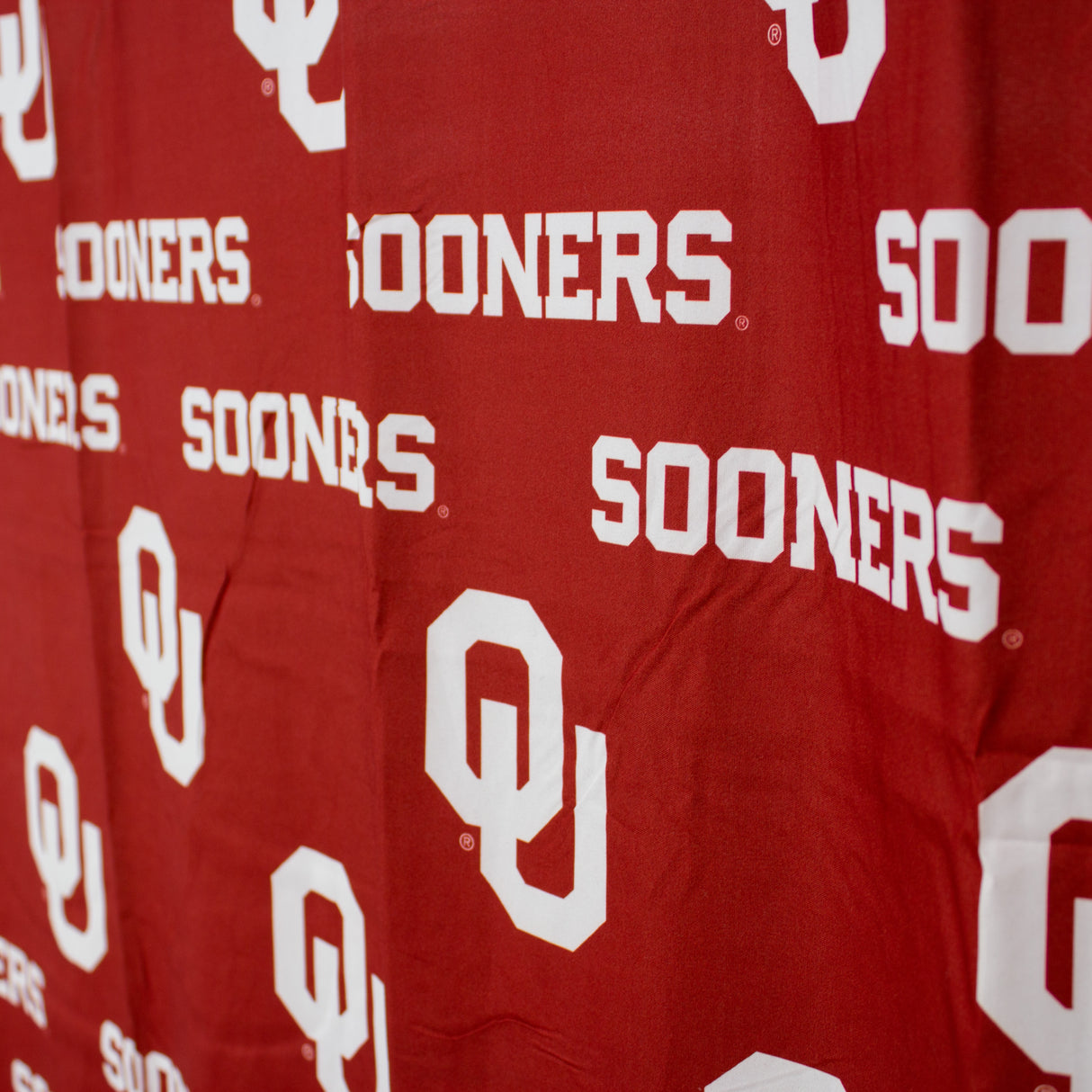 Oklahoma Sooners Shower Curtain Cover