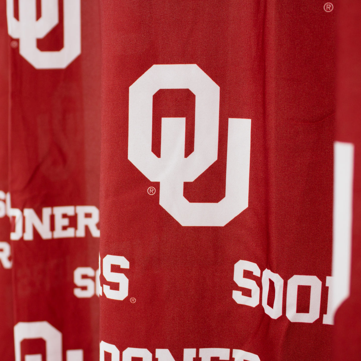 Oklahoma Sooners Shower Curtain Cover