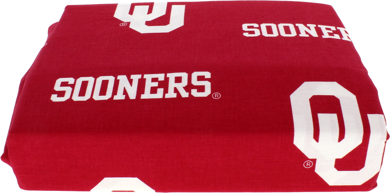 Oklahoma Sooners Sheet Set