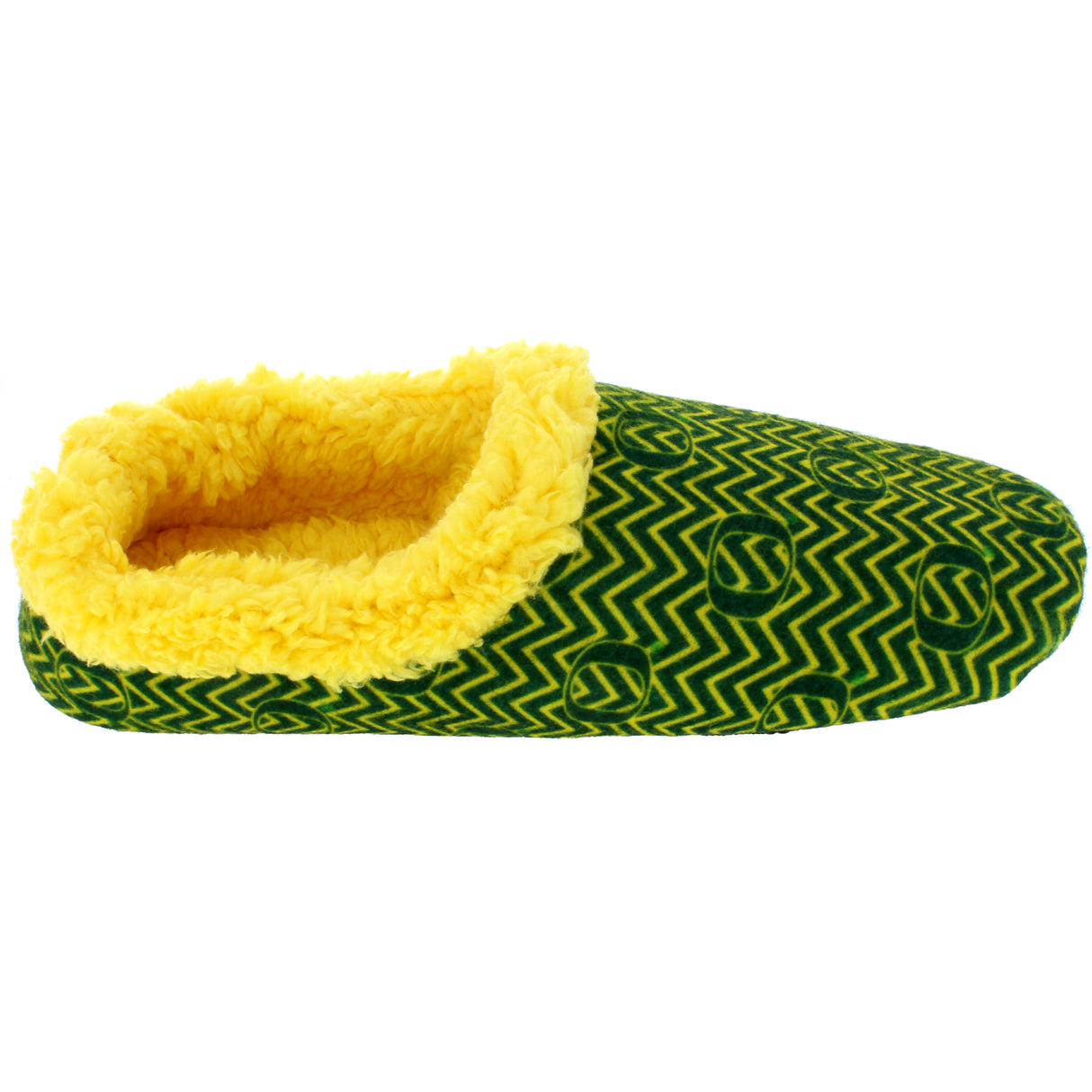 Oregon Ducks Chevron Slip On Slippers