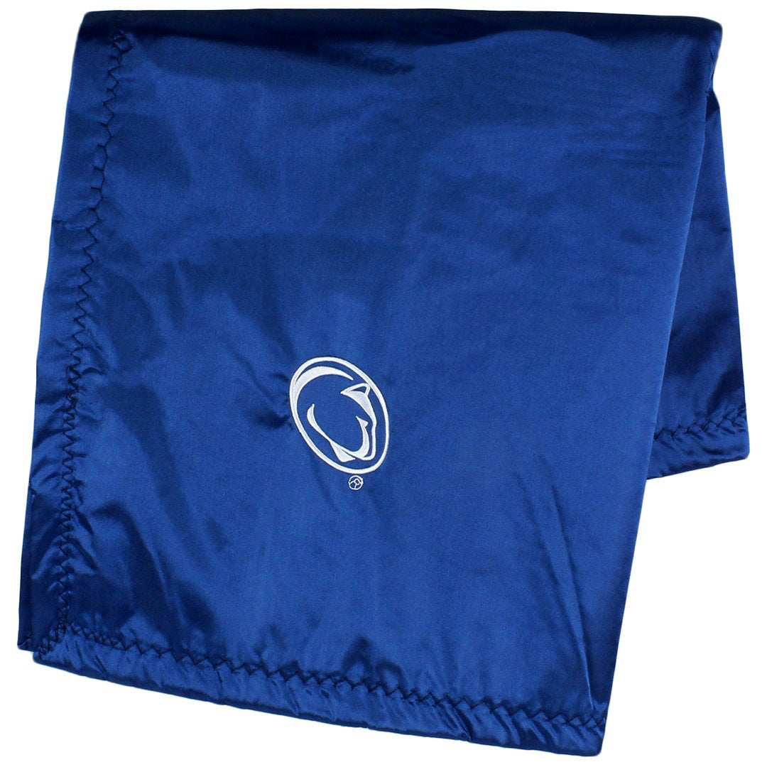 Penn State Nittany Lions Silky and Super Soft Plush Baby Blanket, 28" x 28"