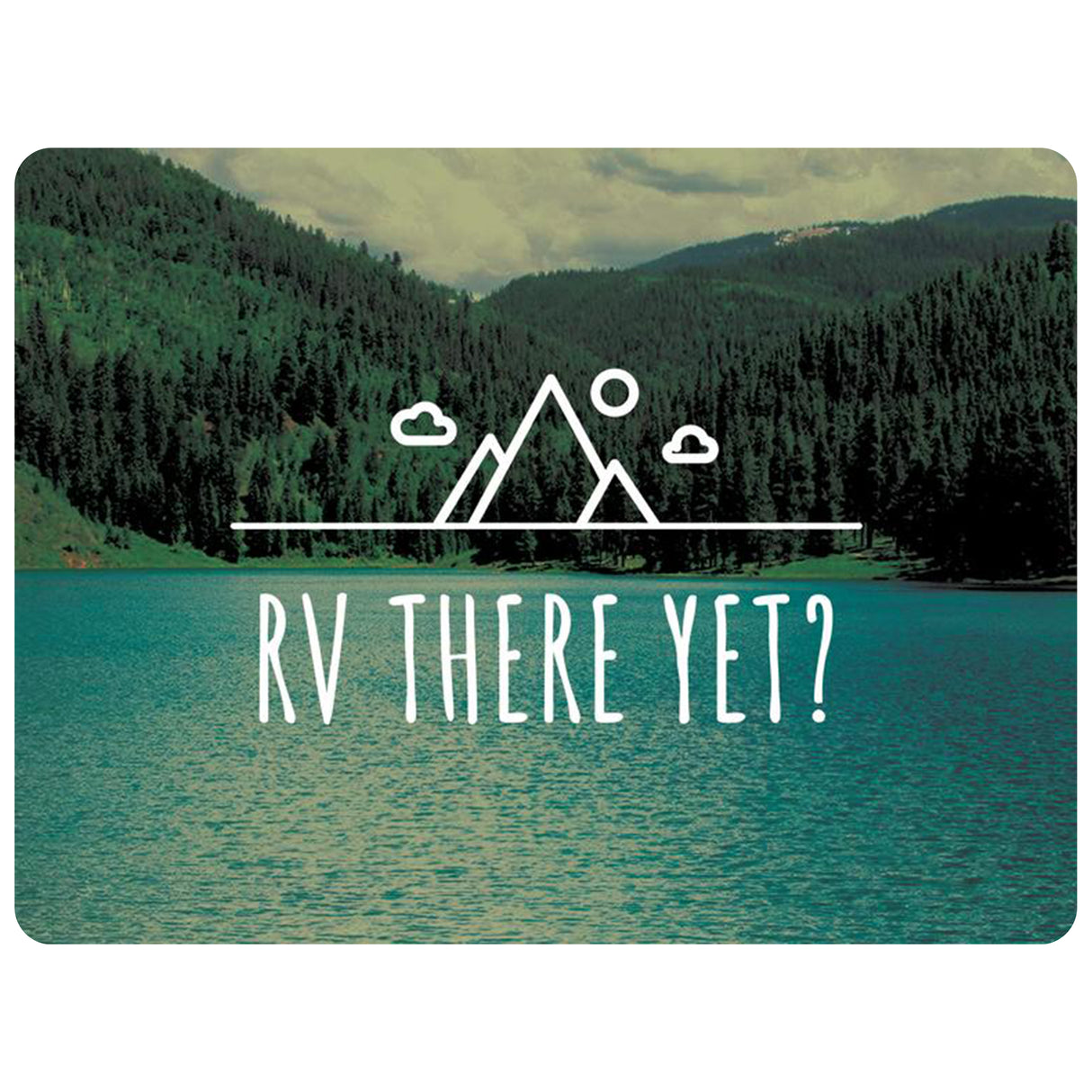 RV There Yet? Throw Blanket