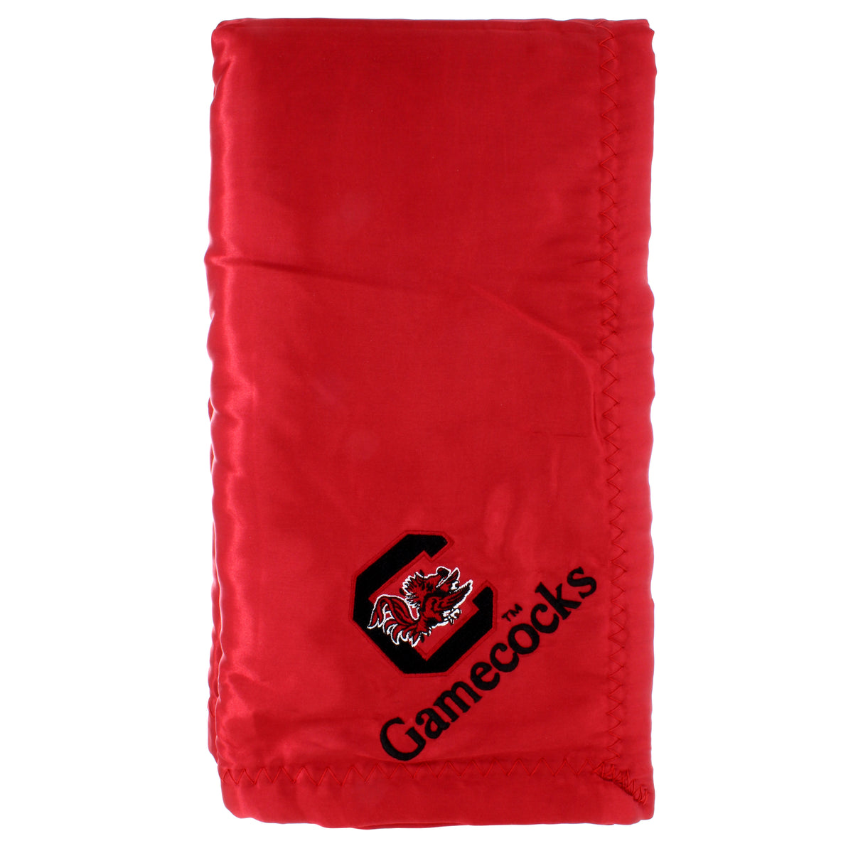 South Carolina Gamecocks Silky and Super Soft Plush Baby Blanket, 28" x 28"