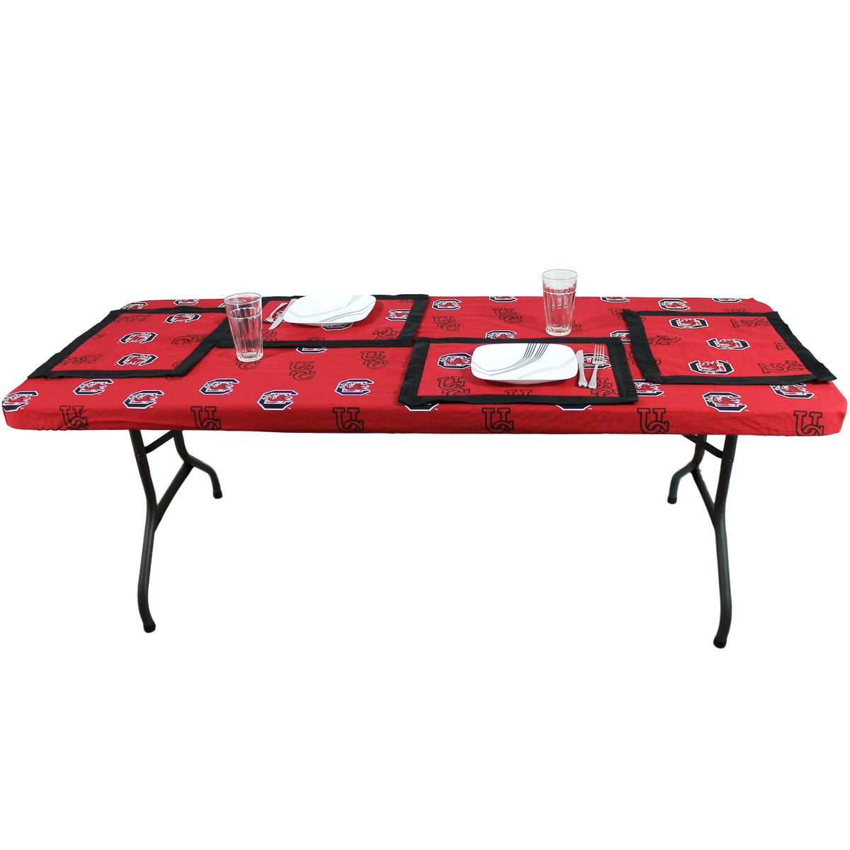 Louisville Cardinals Picnic Table - Red