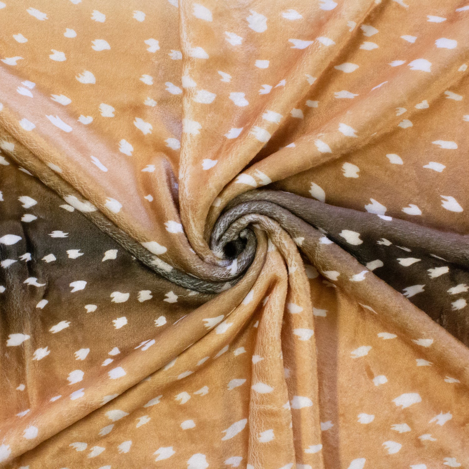 Deer Print Throw Blanket