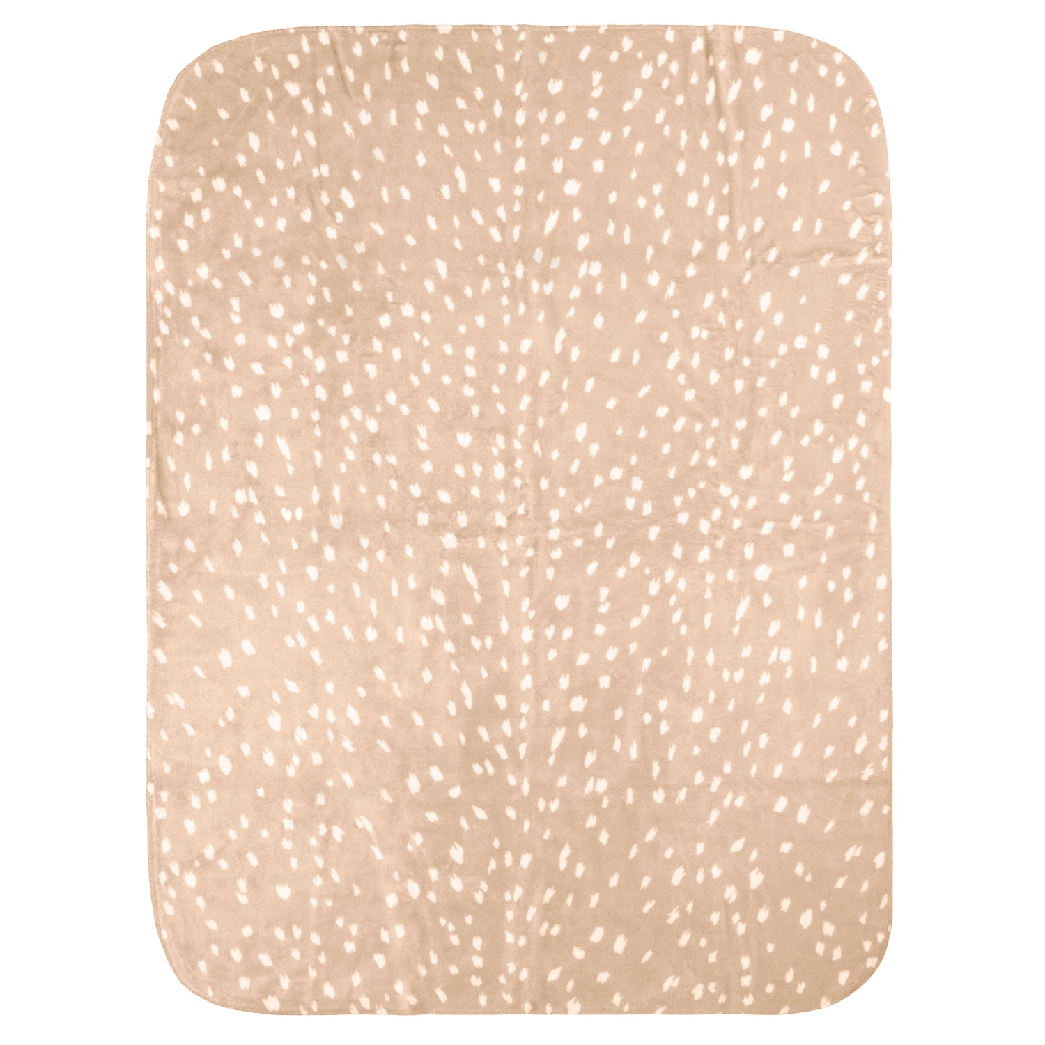 Deer Print Throw Blanket