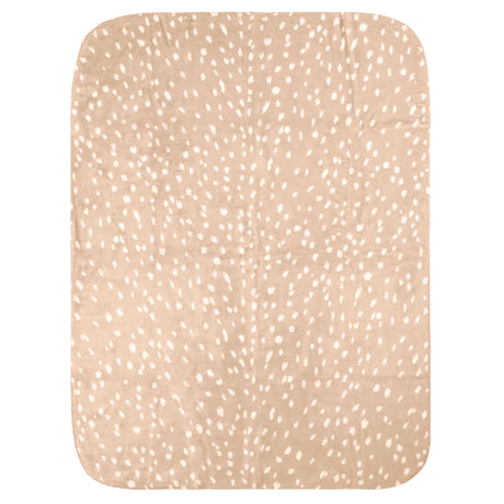 Deer Print Throw Blanket