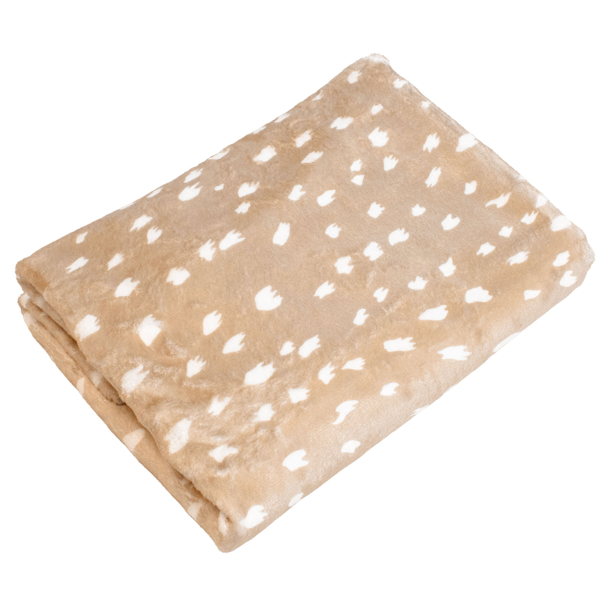 Deer Print Throw Blanket