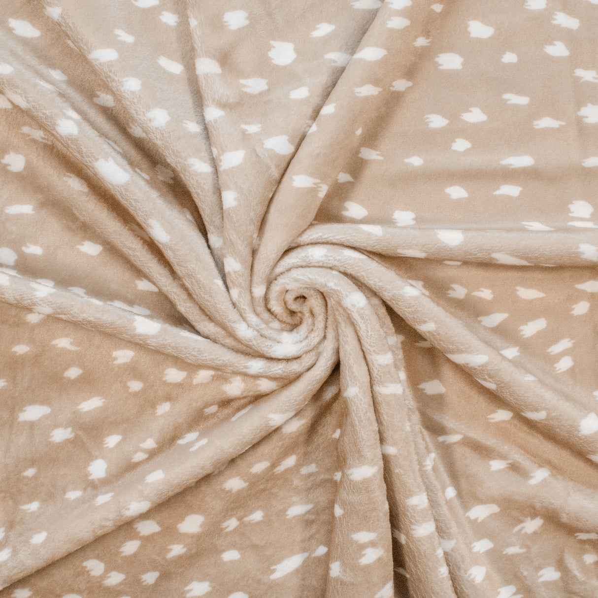 Deer Print Throw Blanket