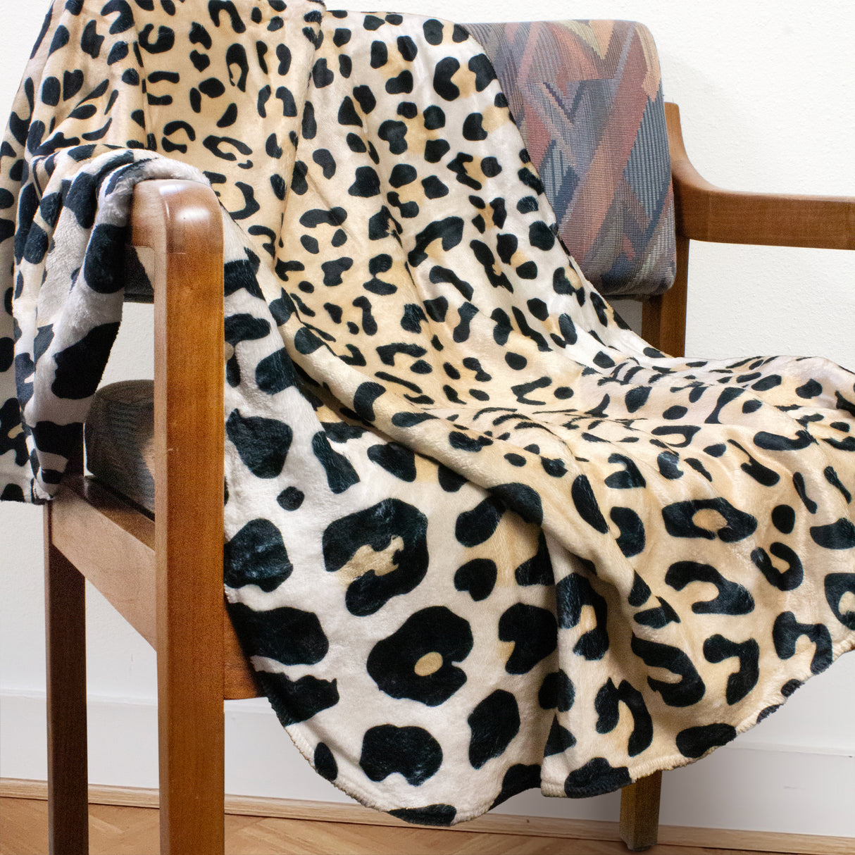 Leopard Print Throw Blanket
