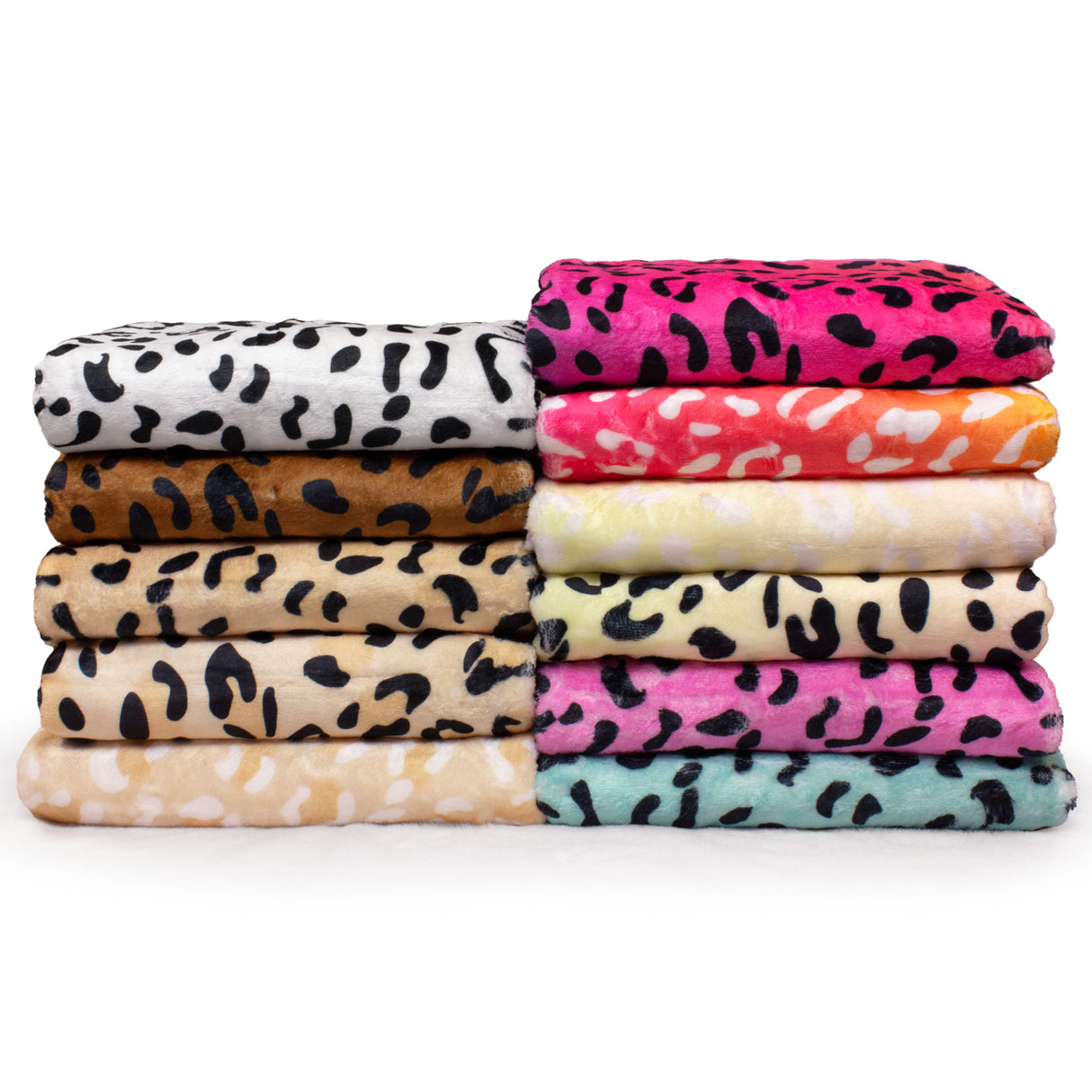 Leopard Print Throw Blanket