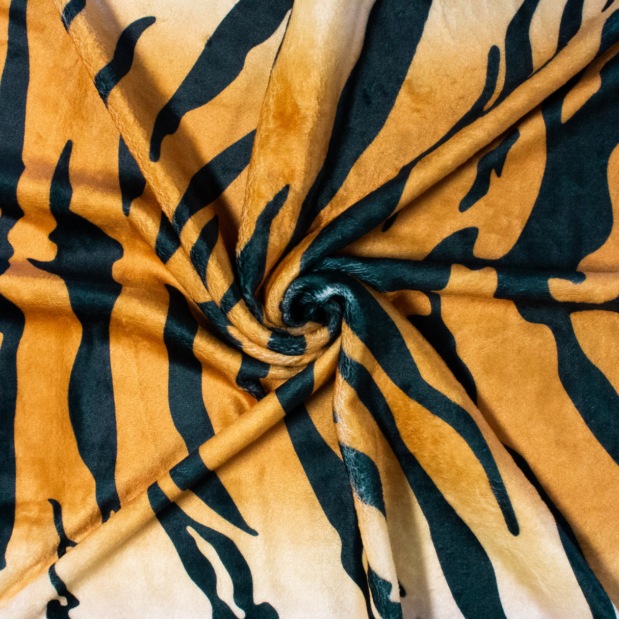 Tiger Print Throw Blanket