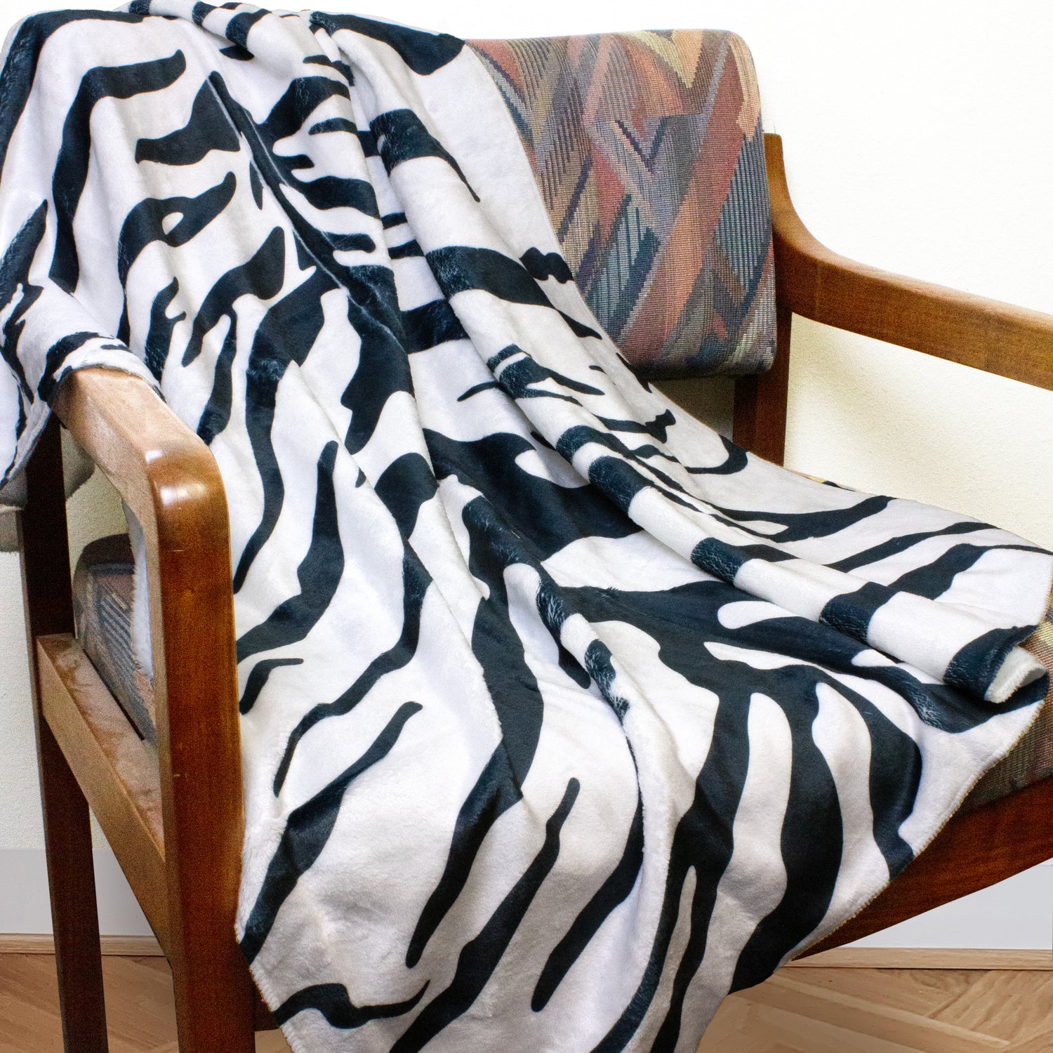 Tiger Print Throw Blanket
