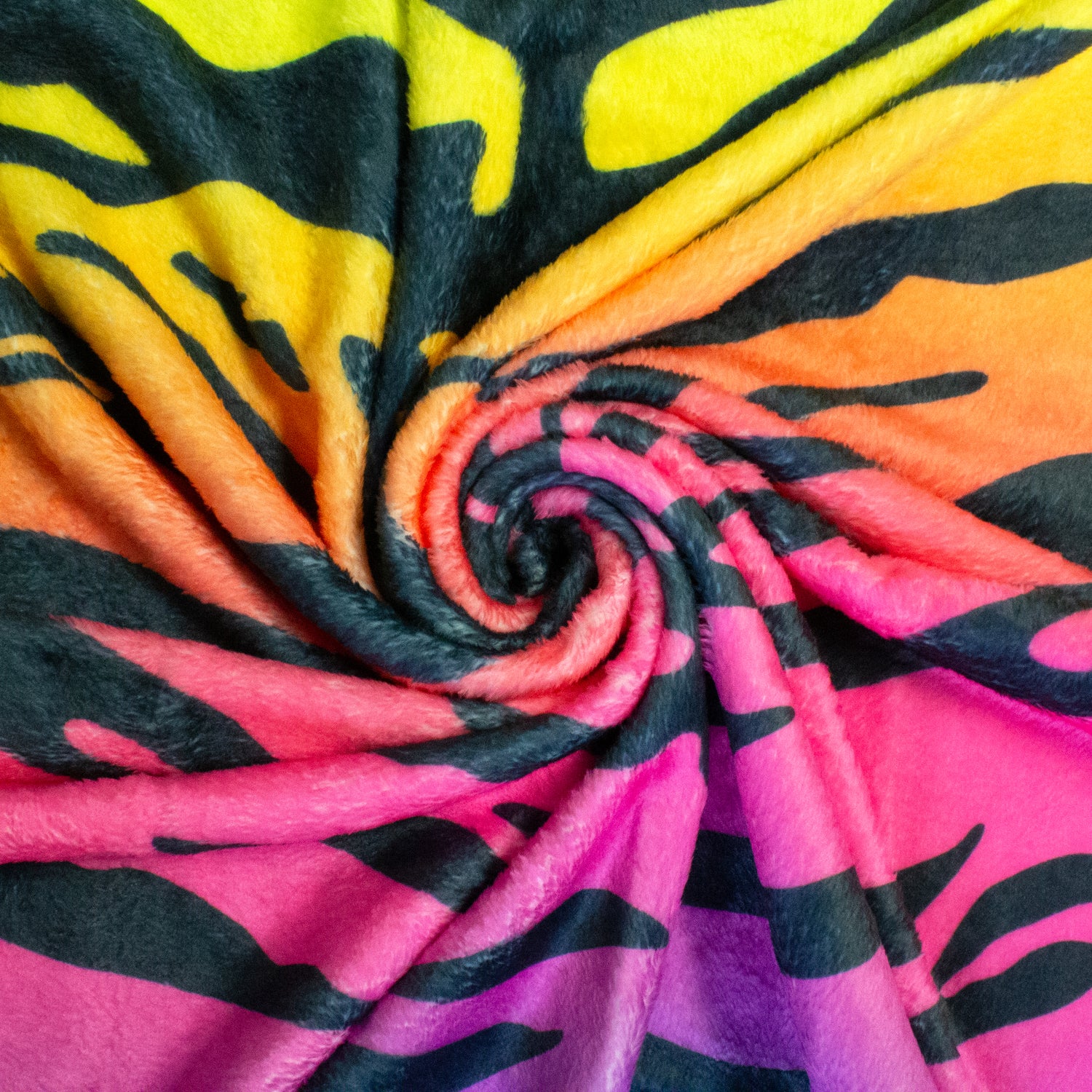 Tiger Print Throw Blanket