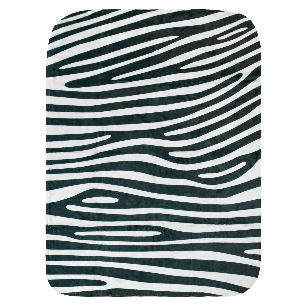 Zebra Print Throw Blanket