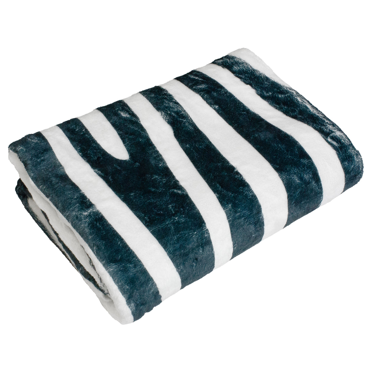 Zebra Print Throw Blanket