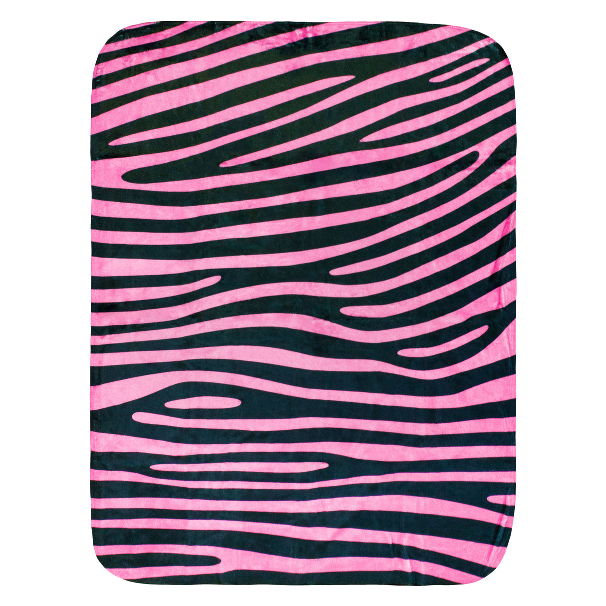 Zebra Print Throw Blanket