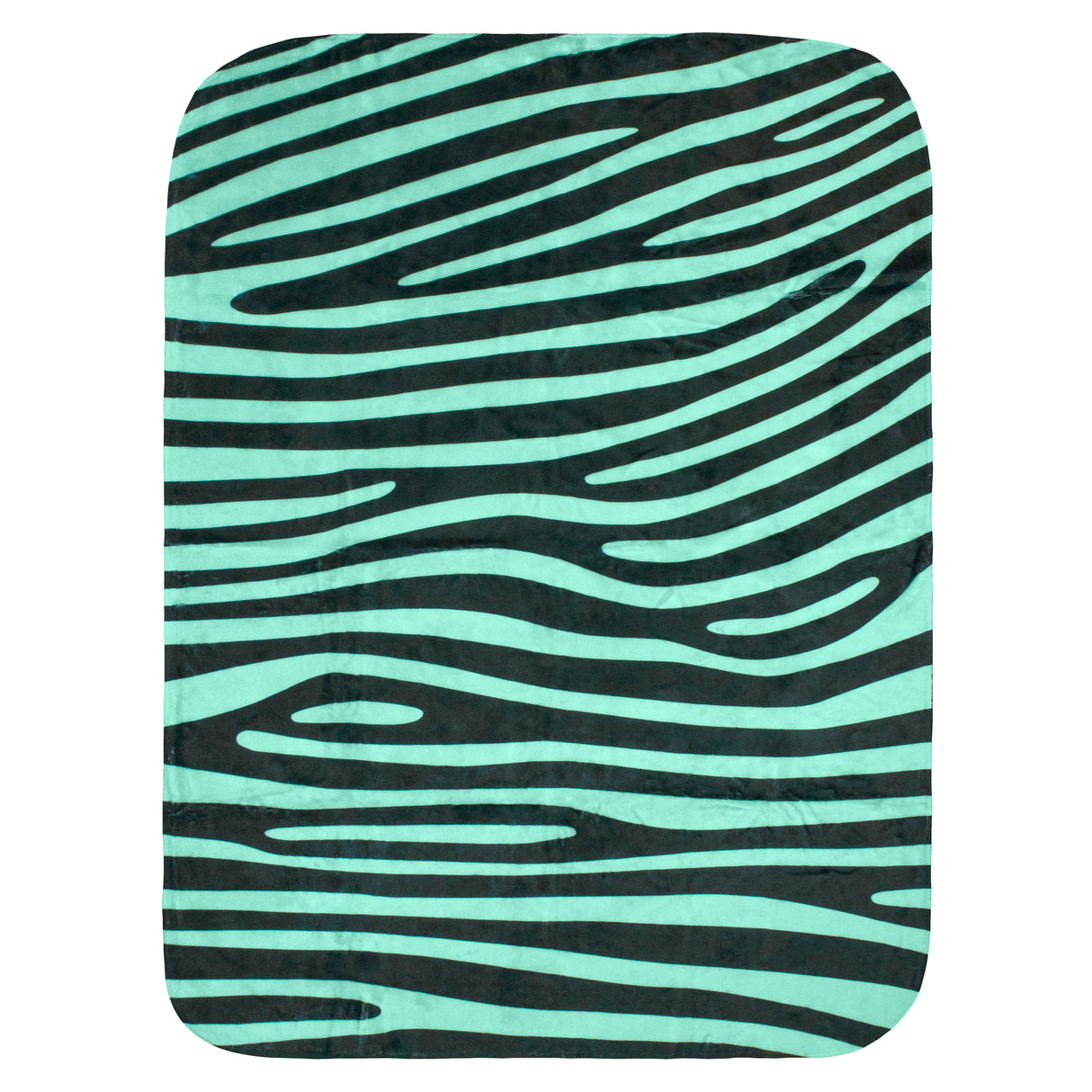 Zebra Print Throw Blanket