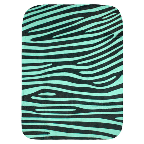 Zebra Print Throw Blanket