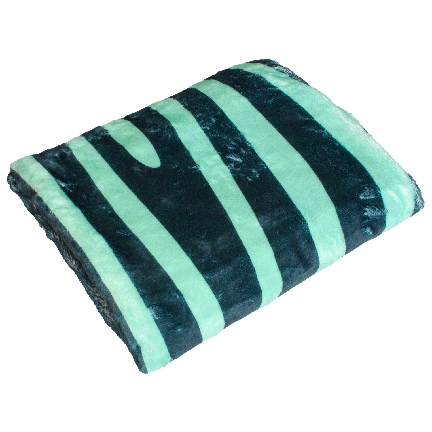 Zebra Print Throw Blanket