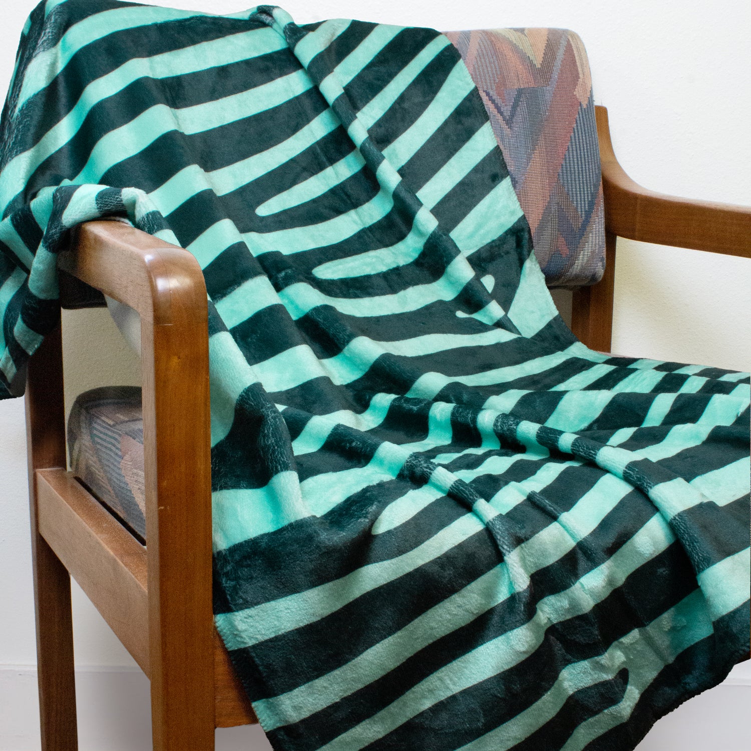 Zebra Print Throw Blanket