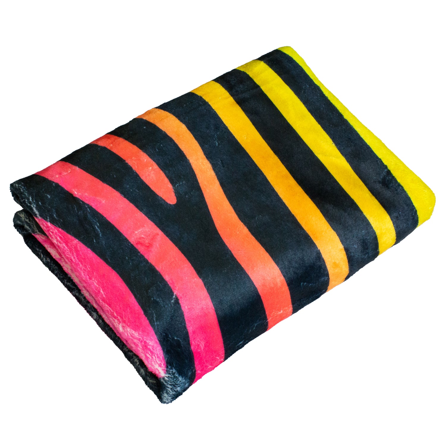 Zebra Print Throw Blanket