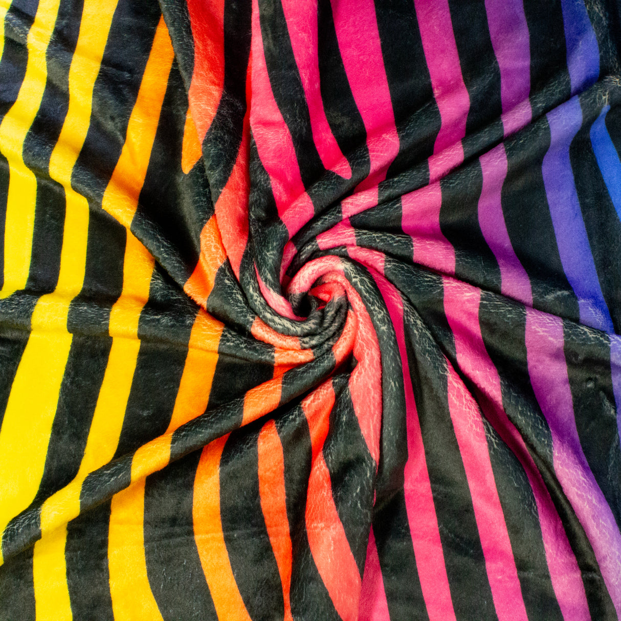 Zebra Print Throw Blanket