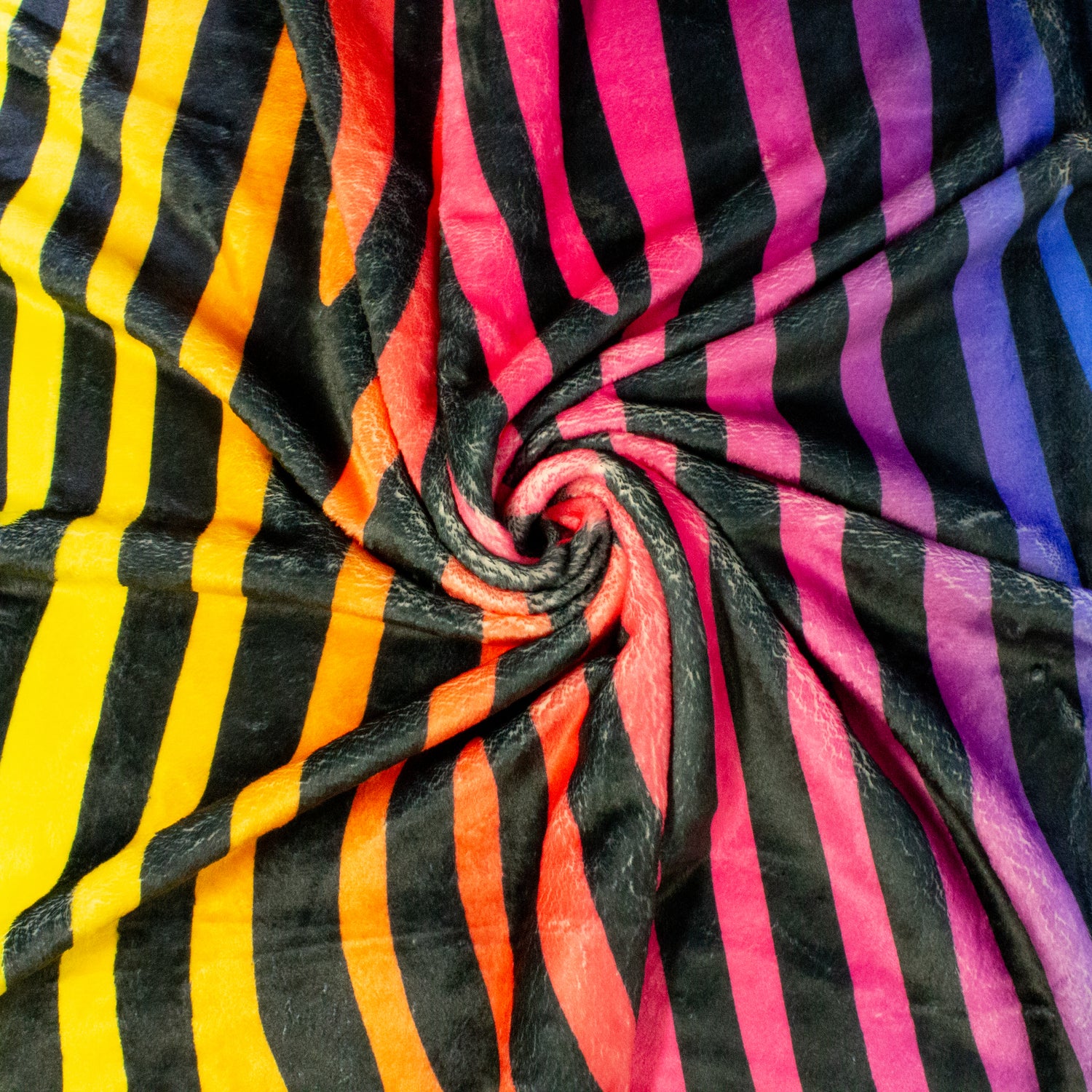 Zebra Print Throw Blanket