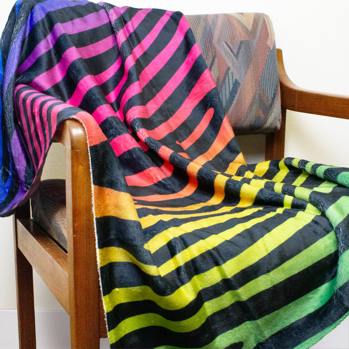 Zebra Print Throw Blanket