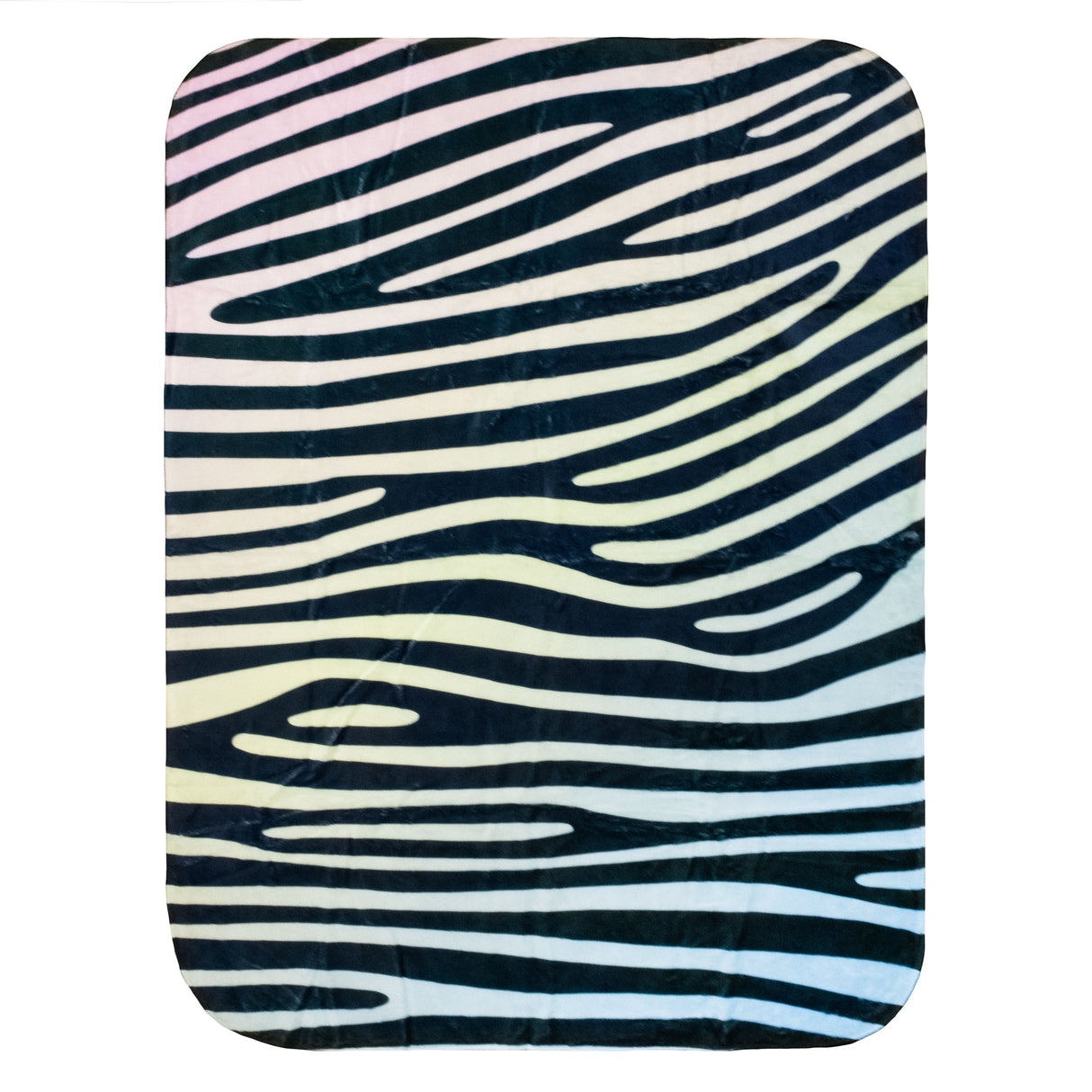 Zebra Print Throw Blanket