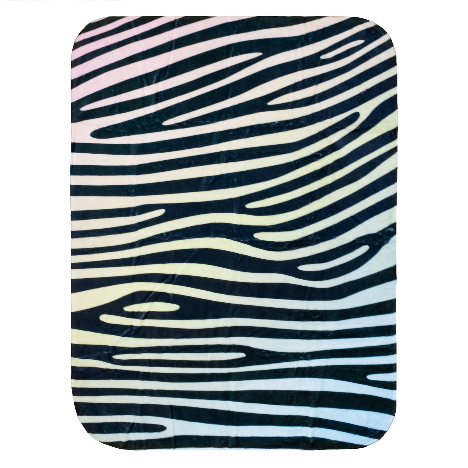 Zebra Print Throw Blanket