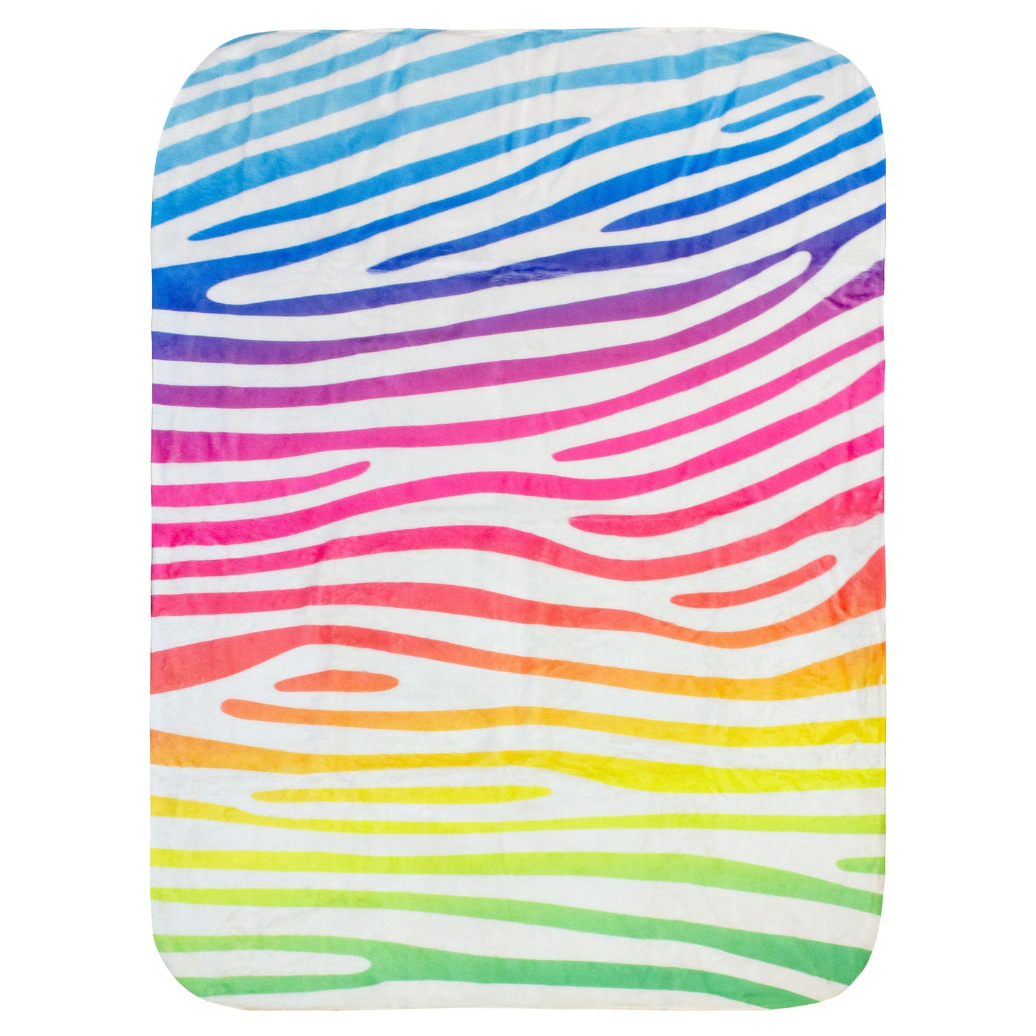 Zebra Print Throw Blanket
