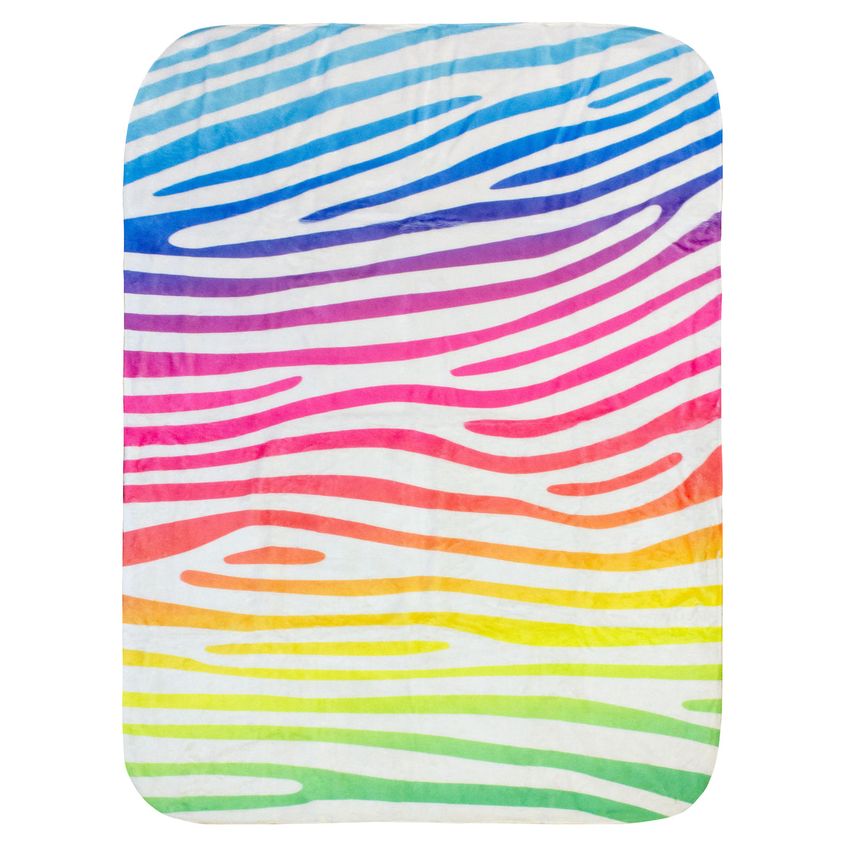 Zebra Print Throw Blanket