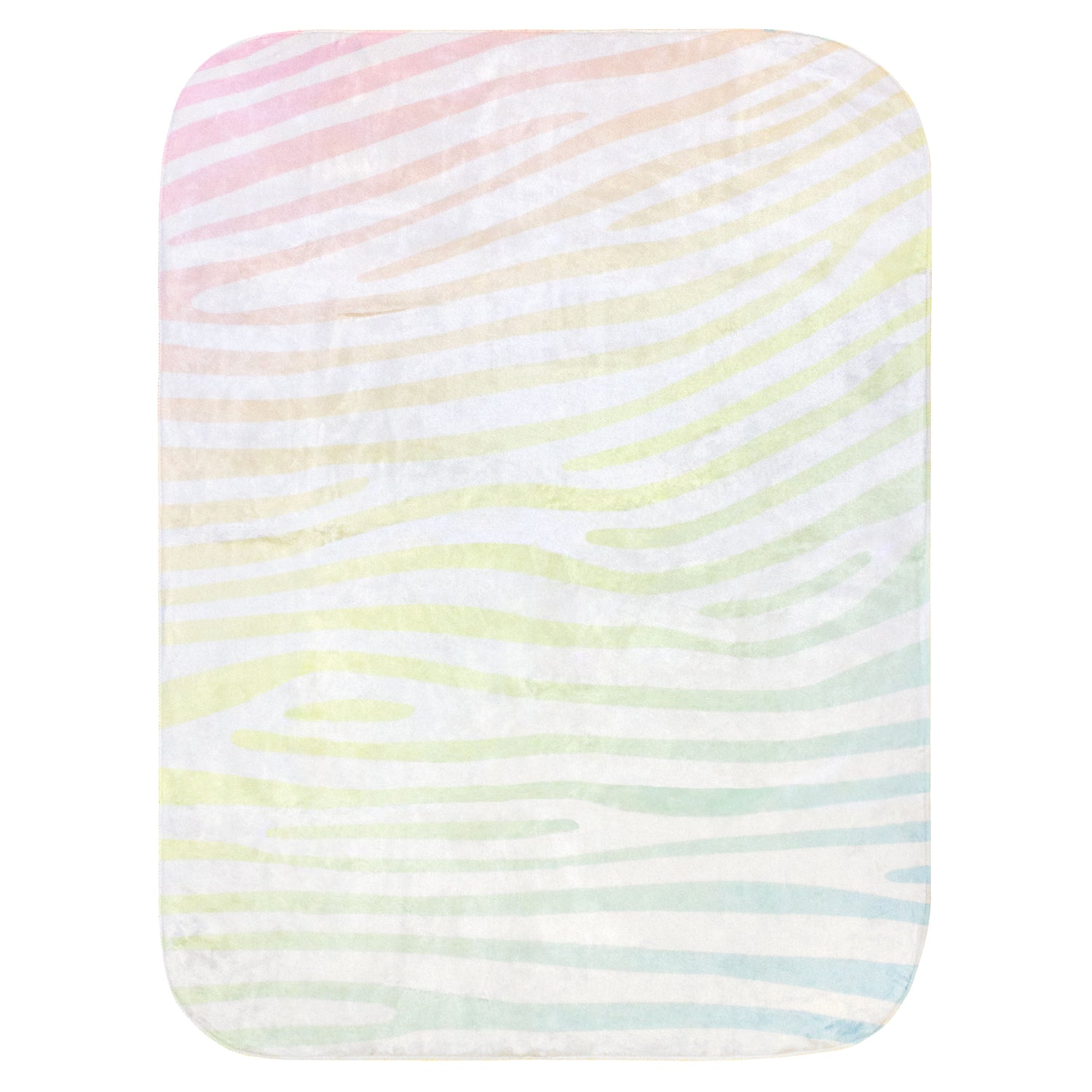 Zebra Print Throw Blanket